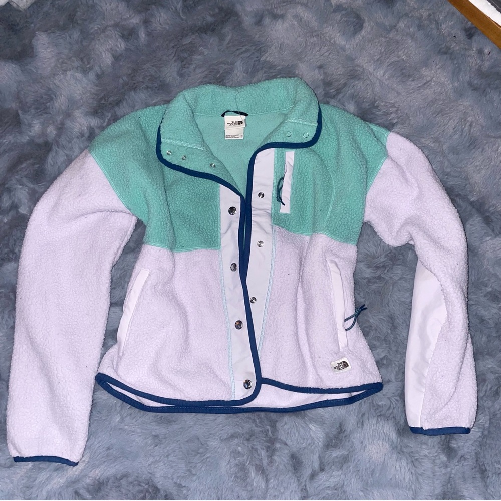 The North Face Mint Green Fleece Jacket